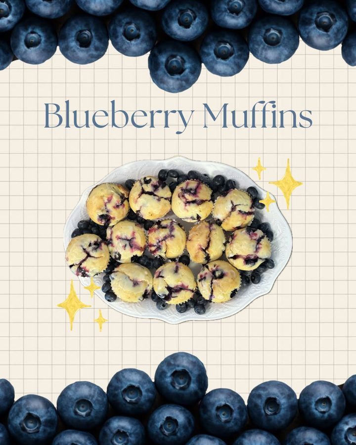 Blueberry muffins